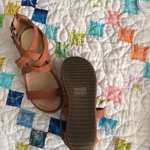 Tan Gladiator Sandals